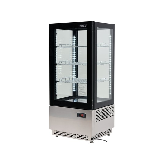 WITRYNA CHŁODNICZA 78L 43x39x98 CZARNA -zdjęcie numer 1