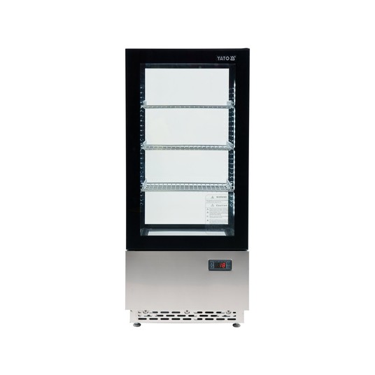 WITRYNA CHŁODNICZA 78L 43x39x98 CZARNA -zdjęcie numer 2