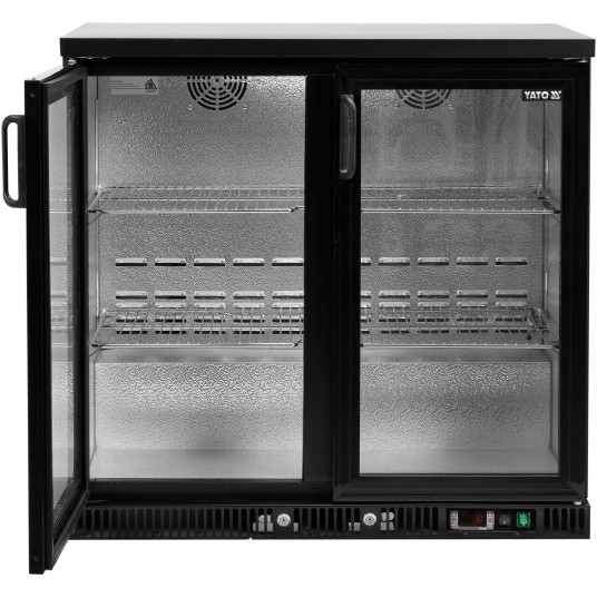 WITRYNA CHŁODNICZA DO BUTELEK 2 DRZWI -zdjęcie numer 4