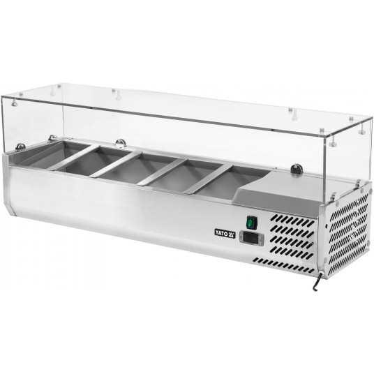 WITRYNA CHŁODNICZA NADSTAWNA 5x1/4 GN -zdjęcie numer 3