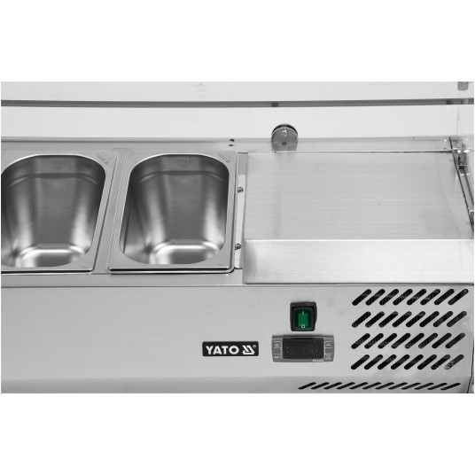 WITRYNA CHŁODNICZA NADSTAWNA 5x1/4 GN -zdjęcie numer 4