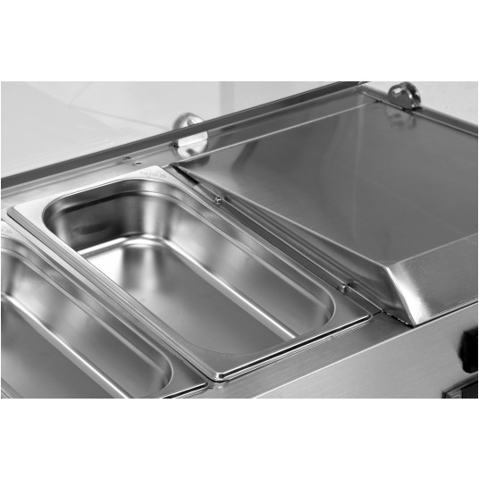 WITRYNA CHŁODNICZA NADSTAWNA 6x1/3 GN -zdjęcie numer 5