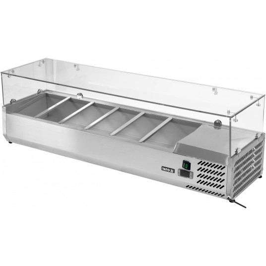 WITRYNA CHŁODNICZA NADSTAWNA 6x1/4 GN -zdjęcie numer 2