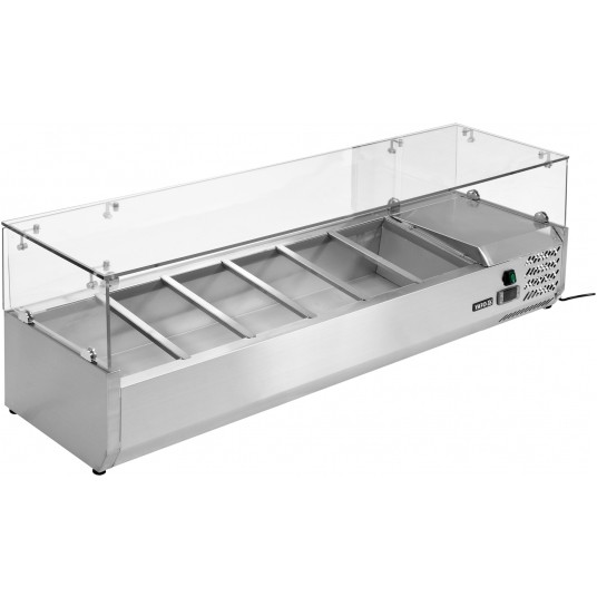 WITRYNA CHŁODNICZA NADSTAWNA 6x1/4 GN -zdjęcie numer 1