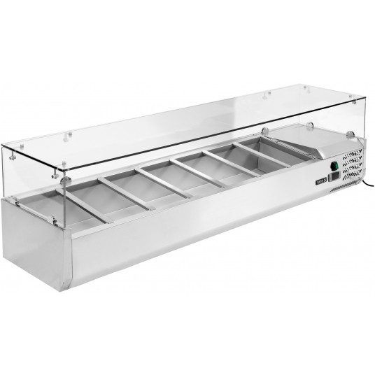 WITRYNA CHŁODNICZA NADSTAWNA 7x1/3 GN -zdjęcie numer 2