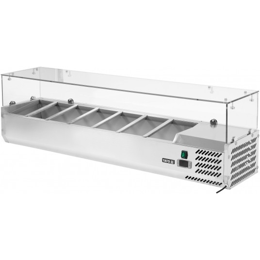 WITRYNA CHŁODNICZA NADSTAWNA 7x1/4 GN -zdjęcie numer 3