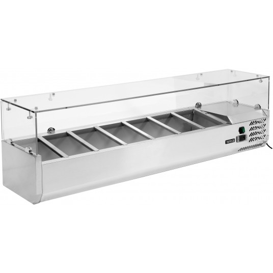 WITRYNA CHŁODNICZA NADSTAWNA 7x1/4 GN -zdjęcie numer 2