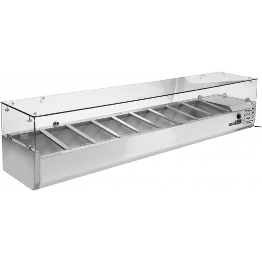 WITRYNA CHŁODNICZA NADSTAWNA 9x1/3 GN -zdjęcie numer 2