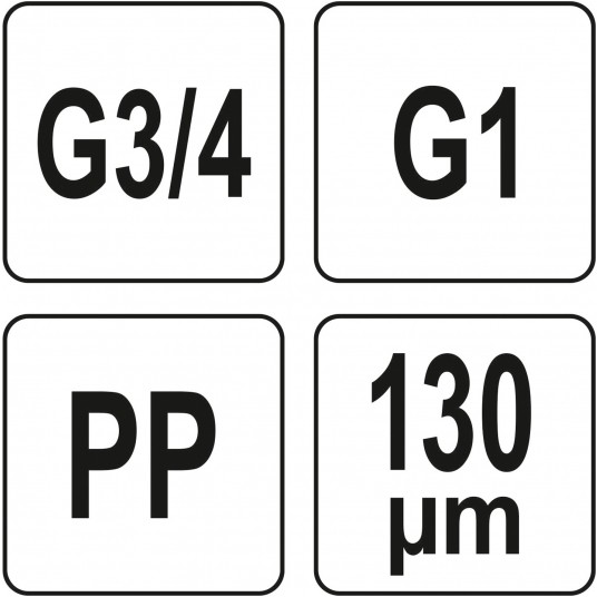 WKŁAD DYSKOWY DO FILTRA WODY 3/4 I 1 -zdjęcie numer 4