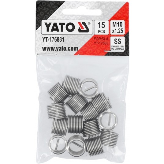 WKŁADY SPIRALNE DO NAP. GWINTÓW M10X1,25 -zdjęcie numer 3