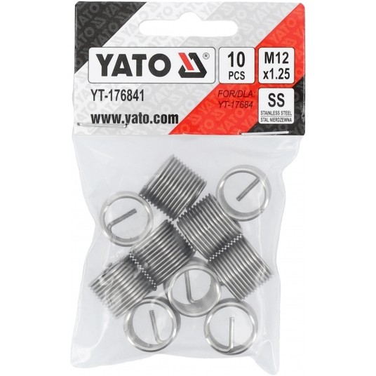 WKŁADY SPIRALNE DO NAP. GWINTÓW M12X1,25 -zdjęcie numer 3