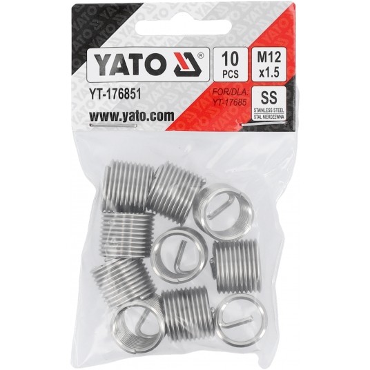 WKŁADY SPIRALNE DO NAP. GWINTÓW M12X1,5 -zdjęcie numer 3