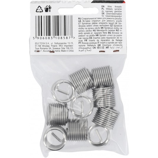 WKŁADY SPIRALNE DO NAP. GWINTÓW M12X1,5 -zdjęcie numer 4