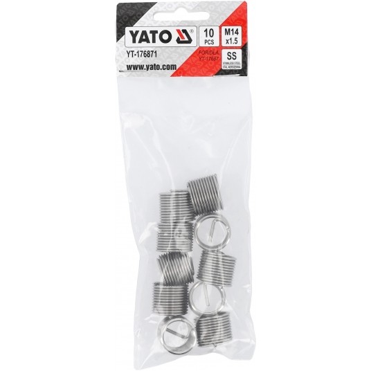 WKŁADY SPIRALNE DO NAP. GWINTÓW M14X1,5 -zdjęcie numer 3