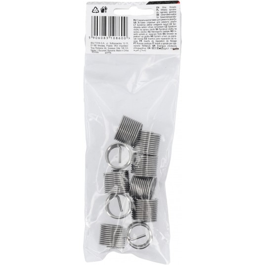 WKŁADY SPIRALNE DO NAP. GWINTÓW M14X1,5 -zdjęcie numer 4