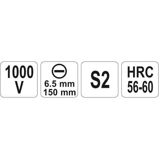 WKRĘTAK IZOLOWANY 1000V 6.5 X 150MM -zdjęcie numer 4