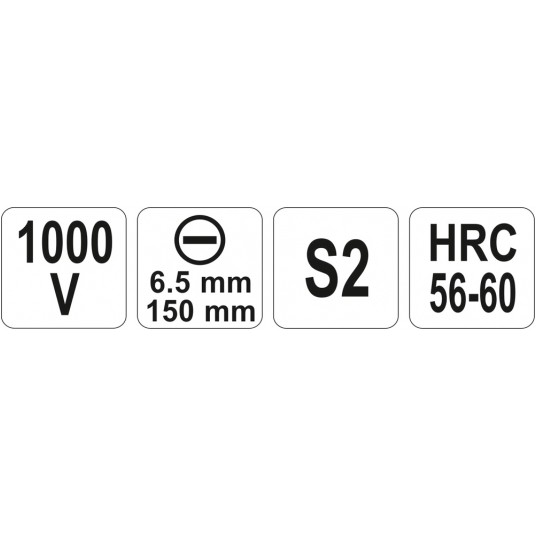 WKRĘTAK IZOLOWANY 1000V 6.5 X 150MM -zdjęcie numer 4