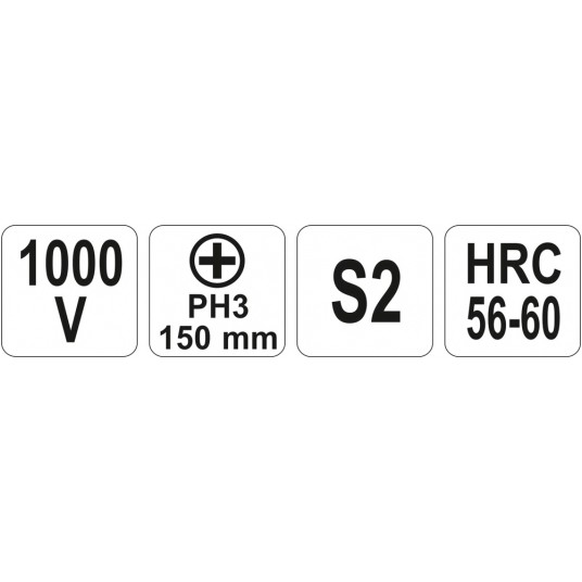 WKRĘTAK IZOLOWANY 1000V PH3 X 150MM -zdjęcie numer 4