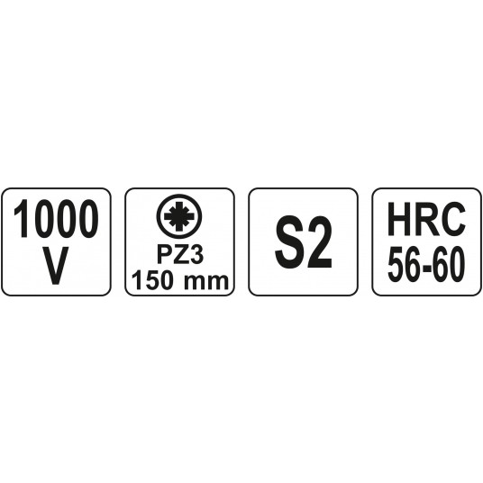 WKRĘTAK IZOLOWANY 1000V PZ3 X 150MM -zdjęcie numer 4