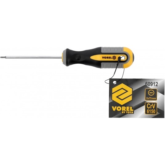 WKRĘTAK PŁASKI 2X75MM CrV -zdjęcie numer 3