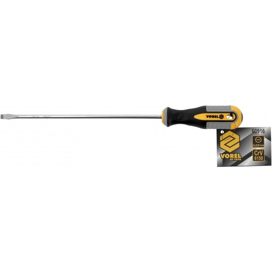 WKRĘTAK PŁASKI 5X200MM CrV -zdjęcie numer 3