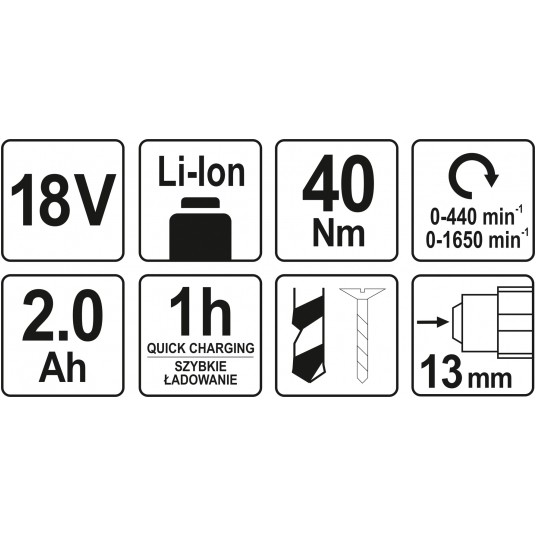 WKRĘTARKA 18V 40NM - 2AH -zdjęcie numer 5