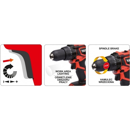 WKRĘTARKA BEZSZCZOTKOWA 18V 42NM - 2AH -zdjęcie numer 8