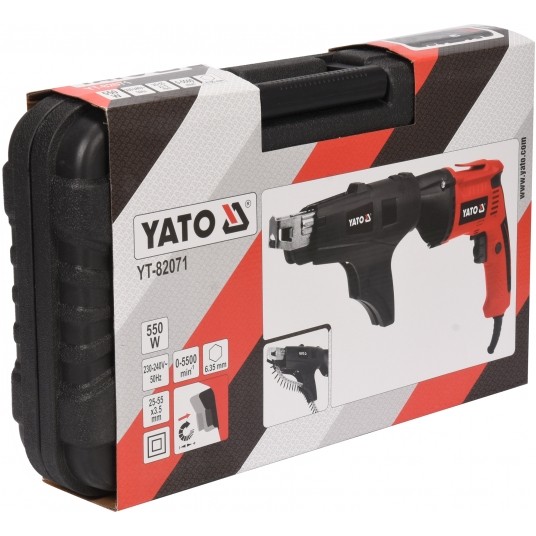 WKRĘTARKA DO REGIPSÓW 550W Z MAGAZYNKIEM -zdjęcie numer 5