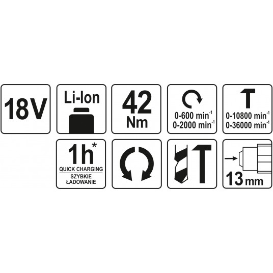 WKRĘTARKA UDAROWA 18V 42NM - BODY -zdjęcie numer 4
