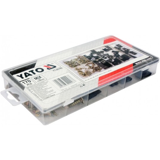 WKRĘTY/PODKLADKI DO KAROSERII MIX 170SZT -zdjęcie numer 3