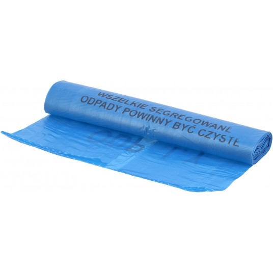 WOREK NA ODPADY PAPIER 60L 15SZT 30µM -zdjęcie numer 3