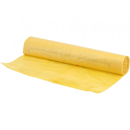 WOREK NA ODPADY PLASTIK 60L 15SZT 30µM -zdjęcie numer 2