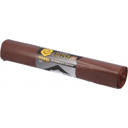 WORKI NA BIOODPADY 120L 10SZT 40µM -zdjęcie numer 3