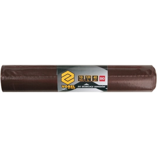 WORKI NA BIOODPADY 120L 10SZT 40µM -zdjęcie numer 1