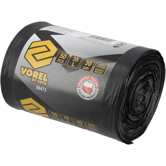 WORKI NA ODPADY 35L 50SZT 30µM -zdjęcie numer 3