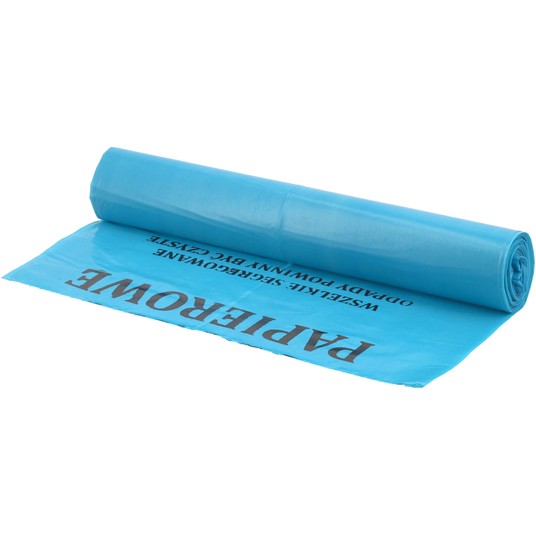 WORKI NA ODPADY PAPIER 120L 10SZT 40µM -zdjęcie numer 2