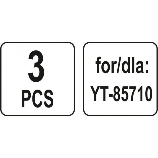 WORKI SYNTETYCZNE 3SZT. DO YT-85710 -zdjęcie numer 3
