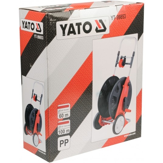 WÓZEK DO WĘŻA OGRODOWEGO 1/2" 100M -zdjęcie numer 2