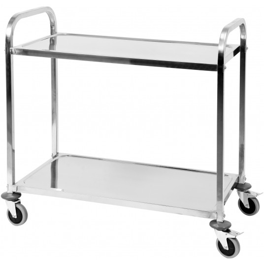 WÓZEK KELNERSKI 2-PÓŁKOWY -zdjęcie numer 2