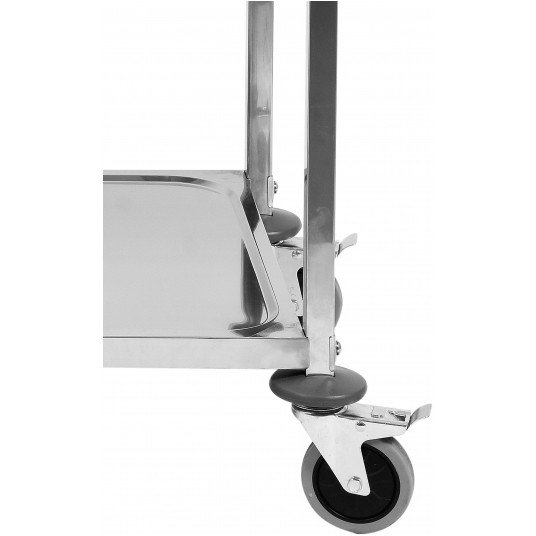 WÓZEK KELNERSKI 2-PÓŁKOWY -zdjęcie numer 3