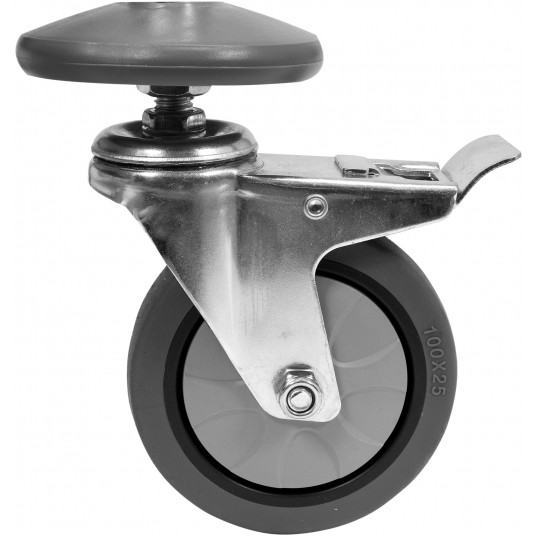 WÓZEK KELNERSKI 2-PÓŁKOWY GŁĘBOKI -zdjęcie numer 3