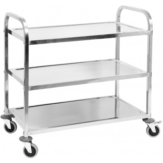 WÓZEK KELNERSKI 3-PÓŁKOWY -zdjęcie numer 2