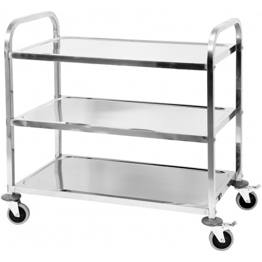 WÓZEK KELNERSKI 3-PÓŁKOWY -zdjęcie numer 1