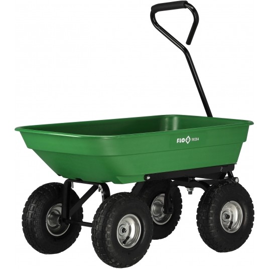 WÓZEK OGRODOWY Z KIPREM 55L, do 150kg -zdjęcie numer 3