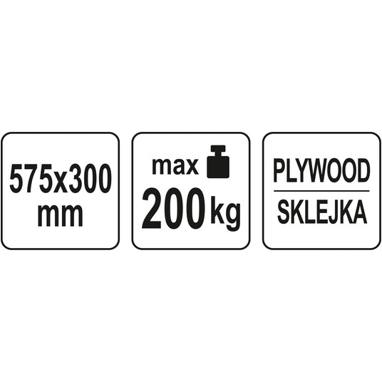 WÓZEK PLATFORMA TRANSPORTOWA DO 200KG -zdjęcie numer 4