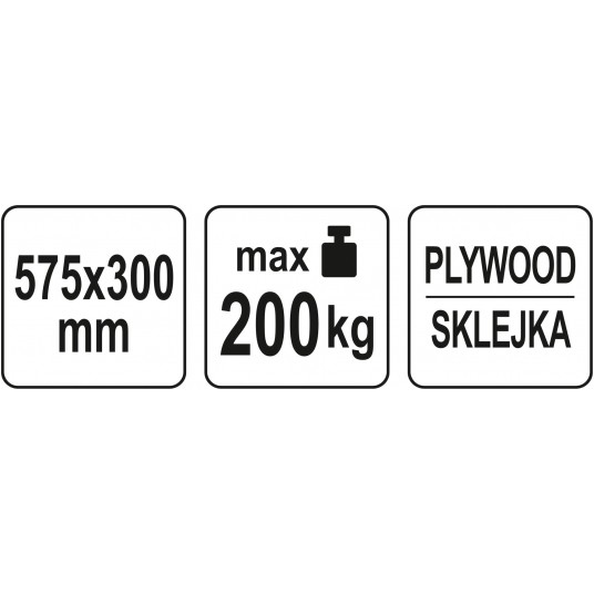 WÓZEK PLATFORMA TRANSPORTOWA DO 200KG -zdjęcie numer 4