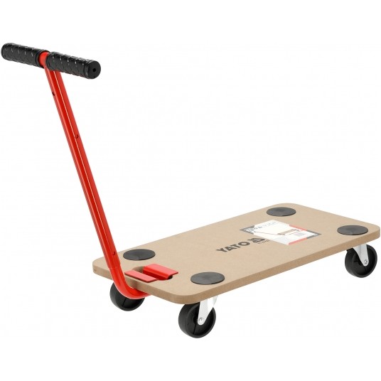 WÓZEK PLATFORMA Z DYSZLEM 200 KG -zdjęcie numer 2