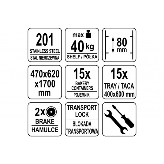 WÓZEK TRANSPORTOWY DO BLACH PIEKARNICZYC -zdjęcie numer 5