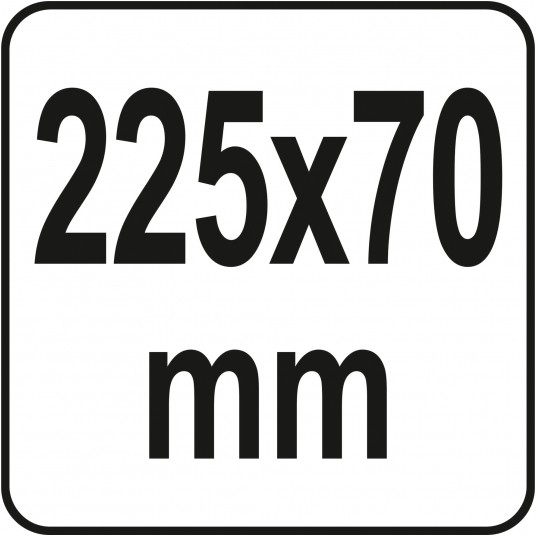 WYCISKACZ DO MAS GĘSTYCH 225X70MM -zdjęcie numer 3