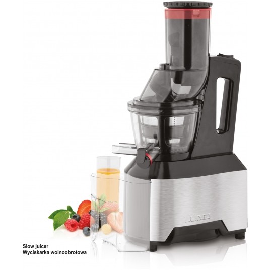 WYCISKARKA WOLNOOBROTOWA DO SOKÓW CZARNA -zdjęcie numer 7